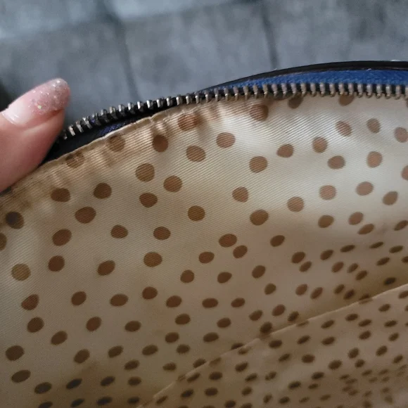 Kate Spade Alessa Wellesley Blue Leather Satchel - Picture 15 of 15